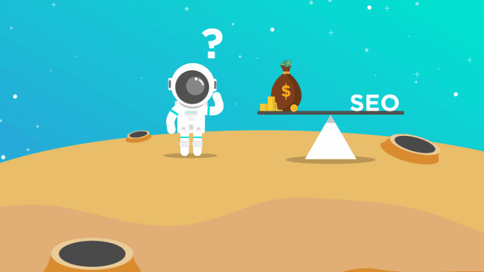 morningscore seo value post with scale - money vs seo - featured image