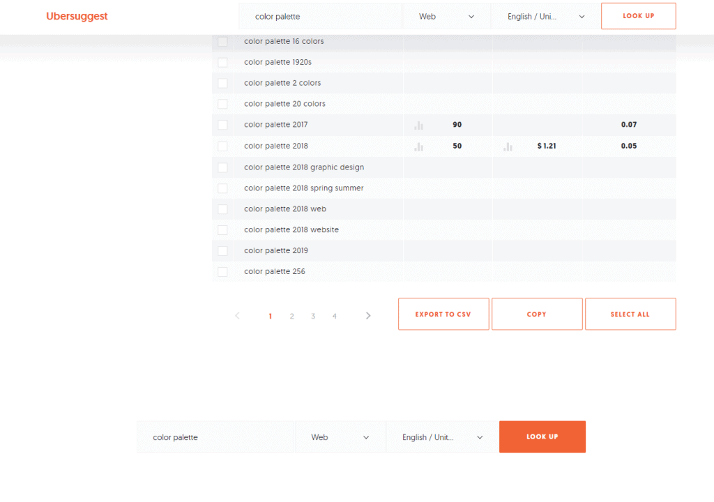 how to find long tail keywords with ubersuggest