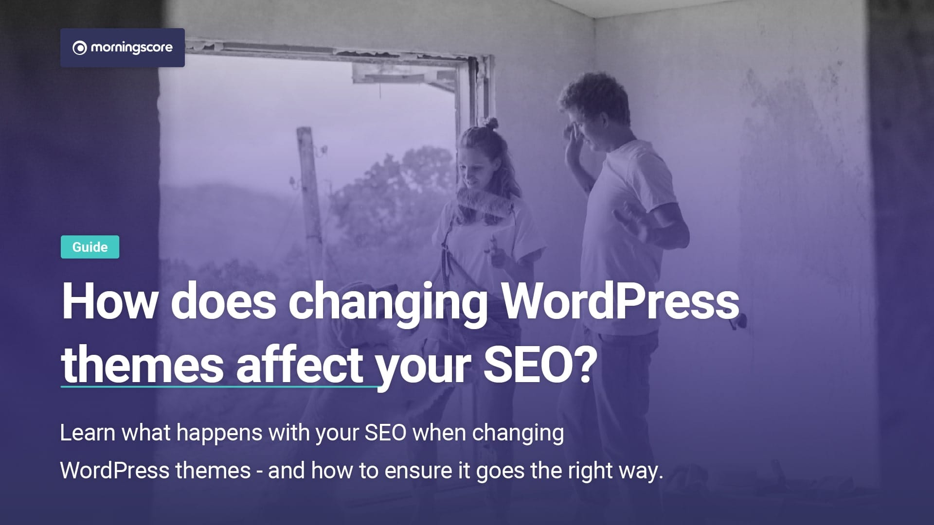 does changing wordpress theme affect seo rankings and traffic