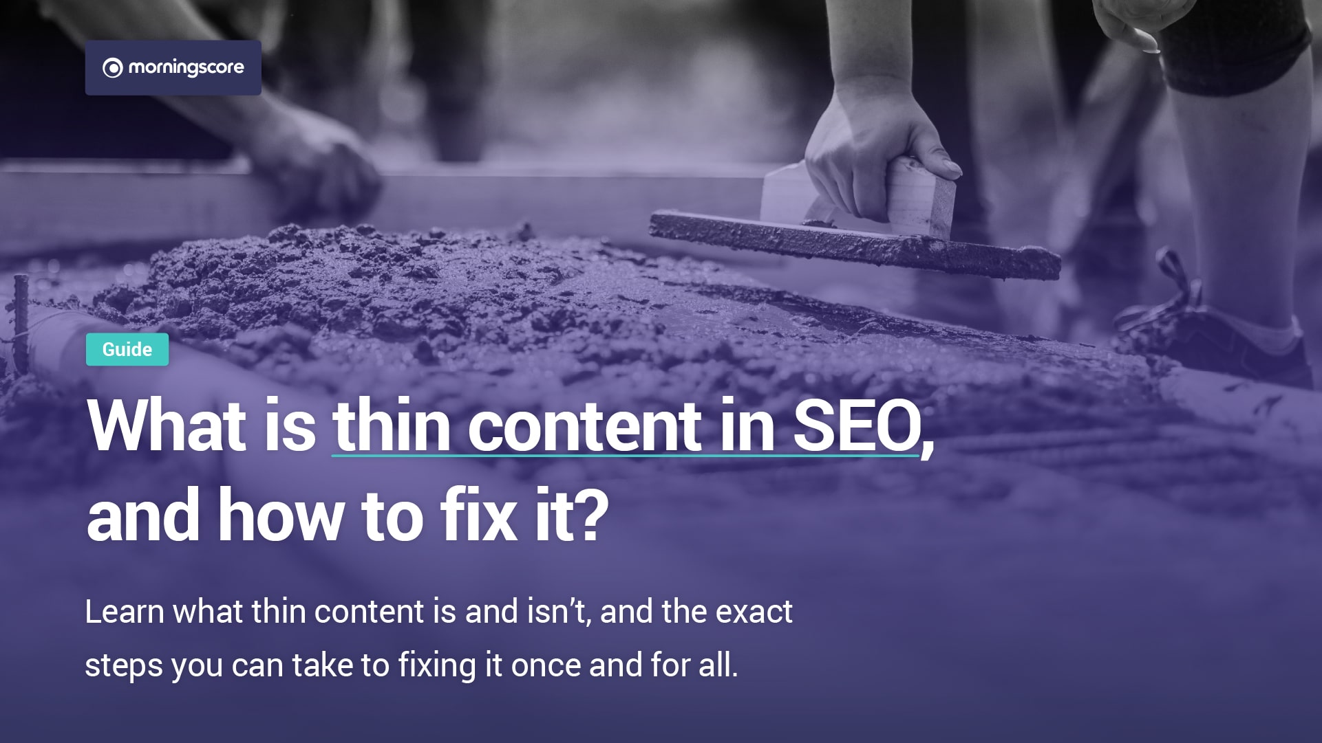 what is thin content in seo and how to avoid it
