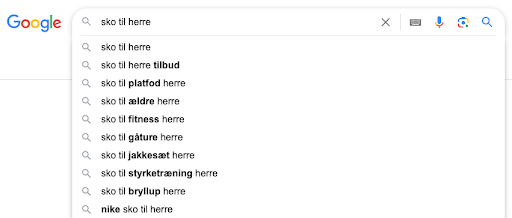 Få idéer til longtail søgeord med Google Autocomplete
