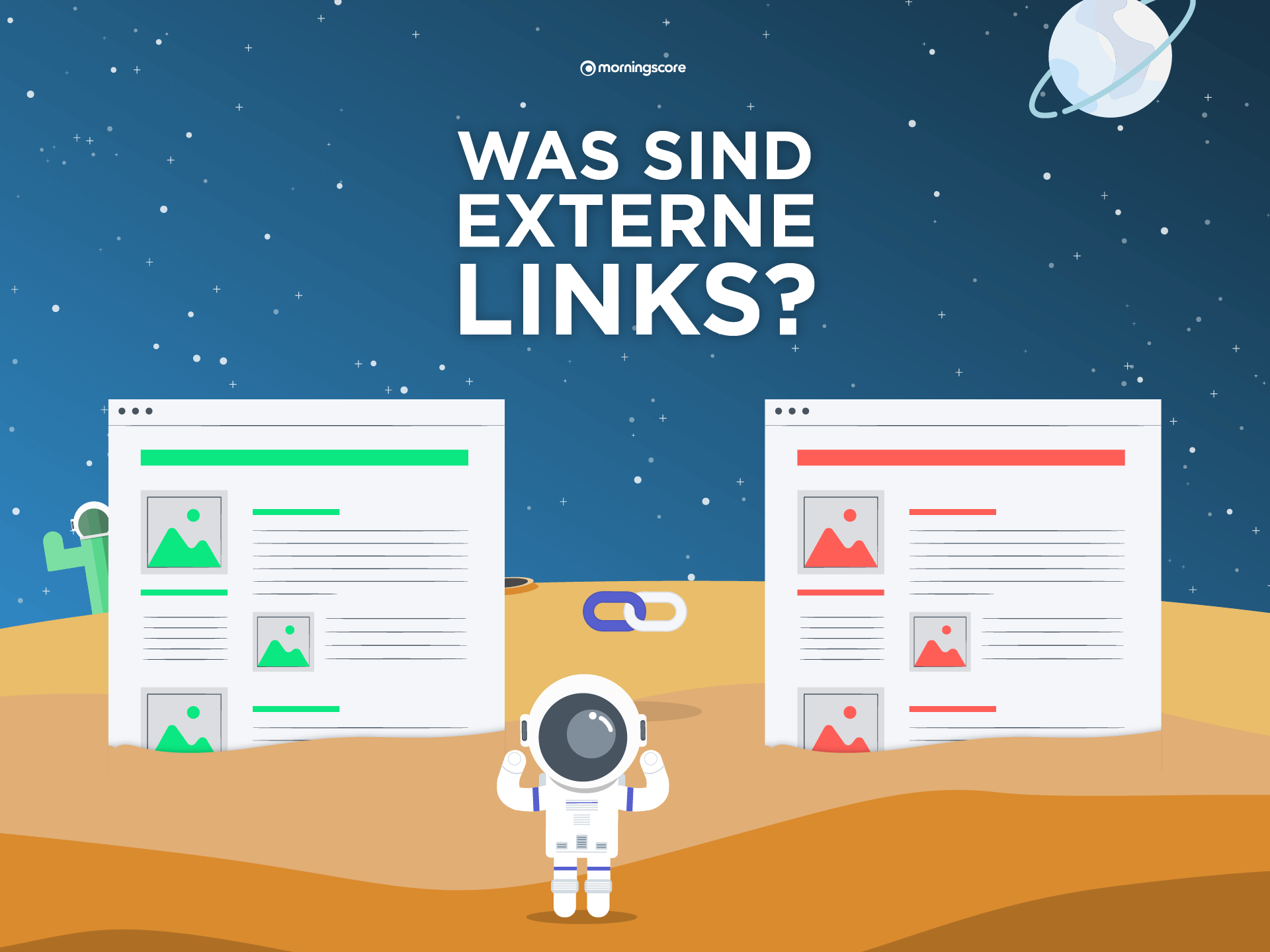 Was sind externe Links - SEO