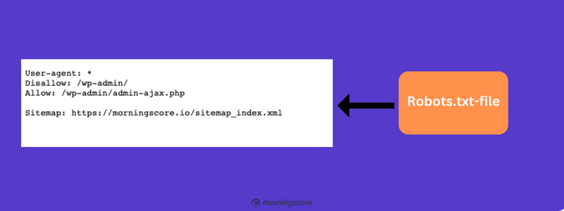 Robots.txt Datei illustriert