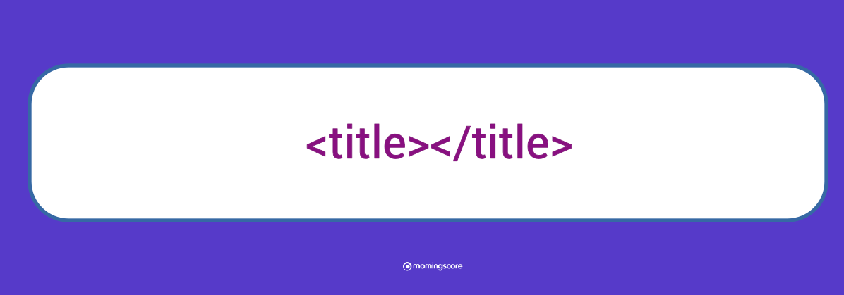 Google will not display your title tag if your title tag is missing from the page’s code. See what the code looks like in this example.