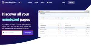 Noindex tag checker | See what pages aren't on Google