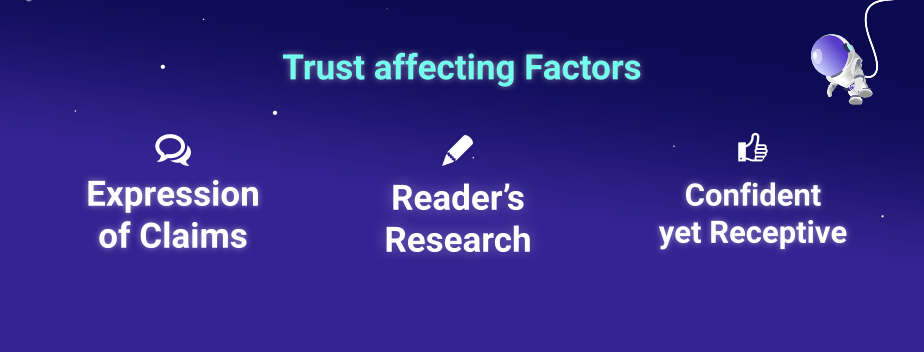 Trust affecting factors