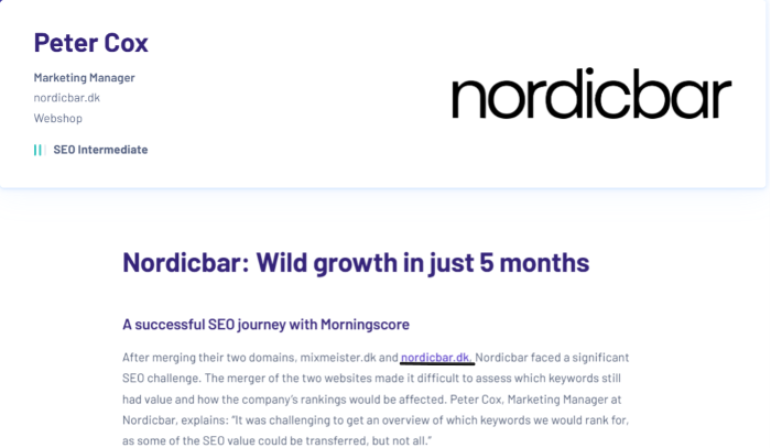 nordicbar x morningscore free link guide