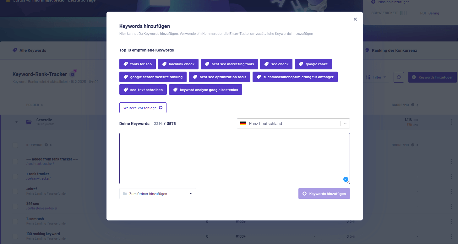 Local rank tracker guide morningscore tool