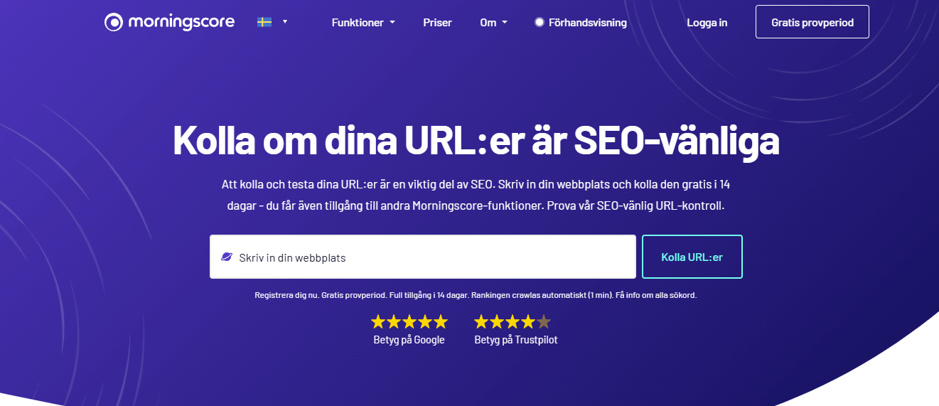 SEO-vänlig URL-kontroll 1 SEO-vänlig URL-kontroll i morningscore