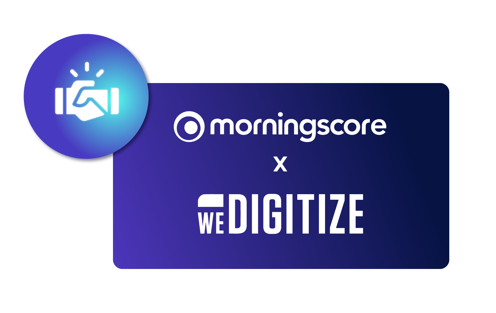 Partnerskab mellem Morgningscore og WeDigitize om links
