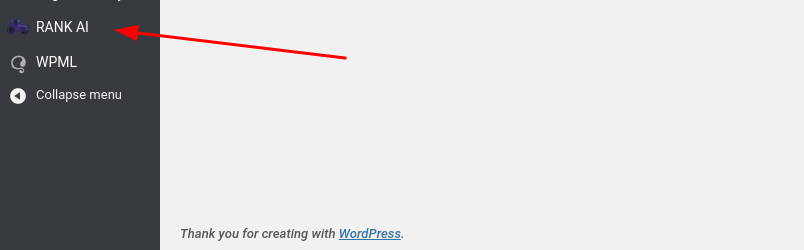 wp sidebar rank - Morningscore SEO tool