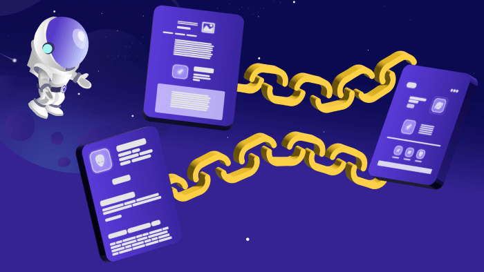 Space man and internal backlinks