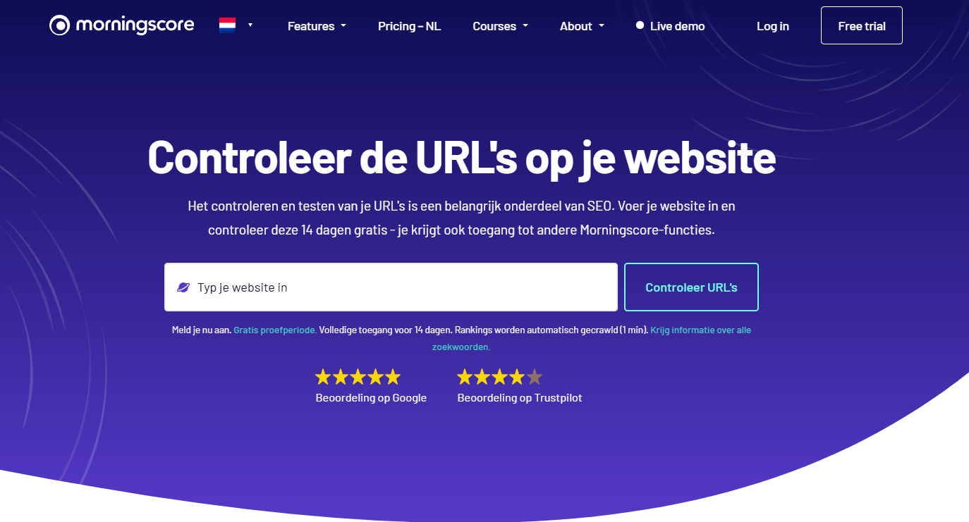 SEO-vriendelijke URL-checker in morningscore